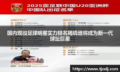 国内现役足球明星实力排名揭晓谁将成为新一代球坛巨星